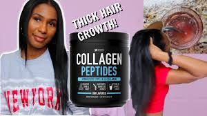 Collagen is not a magical supplement, and it does not work a miracle overnight. We Started Using Collagen For Hair Growth Routine 5 Easy Ways Youtube