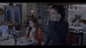 In order to repay him, the mobster gives him the task of protecting his daughter. Apple Iphone Smartphone Used By Emmanuelle Chriqui In The Knight Before Christmas 2019