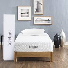Modway Aveline 10 Gel Infused Memory Foam Mattress Multiple Sizes Walmart Com Twin Mattress Foam Mattress Bed Memory Foam Mattress