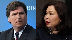 Tammy duckworth, a decorated u.s. Sen Tammy Duckworth Who Lost Her Legs Serving In Iraq Hits Back After Tucker Carlson Suggests She Hates America Wgn Tv