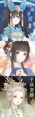 Nikki Chinese Hanfu Style Collection Anime