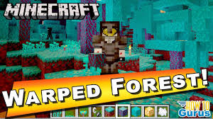 Minecraft Nether 1 16 Update Warped Forest Biome Is It Safe Biomes Minecraft 1 Minecraft Tutorial