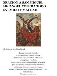 Encuentra en esta oración a san miguel de arcángel para protección las palabras necesarias para encomendarte ante el fiel guerrero de dios. Oracion A San Miguel Arcangel Contra Todo Enemigo Y Maldad Espiritu Miguel Arcangel