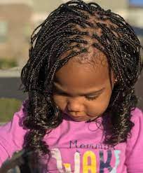 Cute Box Braids For A 3 Year Old Cute Box Braids Box Braids Styling Braids For Kids