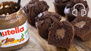 Nutella Chocolate Muffins Recipe Youtube Chocolate Muffin Recipe Chocolate Muffins Nutella Recipes