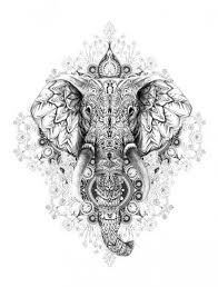 Tattoo Elephant Flowers Tat 31 Ideas Actualtattoos Elephant Head Tattoo Elephant Tattoos Mandala Elephant Tattoo