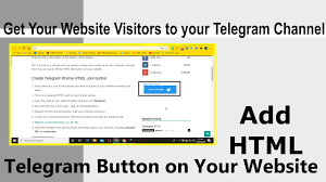 Change 2217777777 to the whatsapp user number. How To Add Telegram Channel Join Button To Your Website Youtube