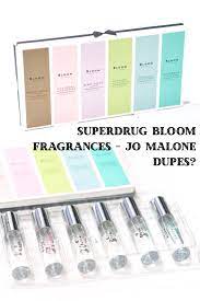 Superdrug Bloom Fragrance Collection Are They Jo Malone Dupes Skincare Dupes Beauty Skin Care Routine Jo Malone Fragrance