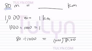 The 1000 is derived from the relationship between a km a m which states that 1 km is equivalent 1000m. Conversion Of Metric Units Meters To Kilometers Youtube