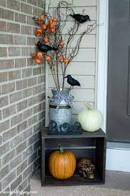 Halloween Front Porch Decor Ideas Halloween Front Porch Decor Halloween Porch Decorations Halloween Porch