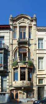 Maison Art Nouveau Rue Africaine 92 Bruxelles Brussels Architecture House Styles Date Topics