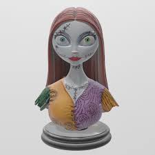 💀 Sally Tim Burton・ STL File for 3D printing・Cults