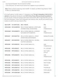 Search by swift code (get bank info by bic/ swift code). Wells Fargo Bank Na Swift Bic Code Banks America
