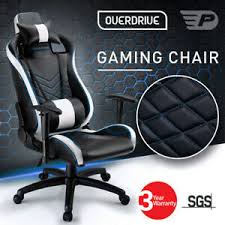 Comfy gaming chair armrest cushion removable for forearm pressure relief. Extra20 Off Overdrive Gaming Chair Office Computer Racing Pu Leather 9348948045259 Ebay