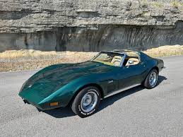 Image result for Blue Green 1973 Corvette