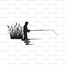 Maybe you would like to learn more about one of these? Fischer Und Schilf Silhouette Bulrush Und Gras Geschendem Etsy
