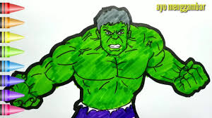 Gambar mewarnai hulk via gambarmewarnaibisa.blogspot.com . Mudahnya Ayo Belajar Cara Menggambar Hulk Dan Mewarnai Kartun Untuk Anak Anak Indonesia Youtube