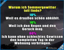Also Wie Immer Nur Ohne Schlechtes Gewissen Gewitter Sommer Sommerzeit Lustiges Unterhaltung Regen Witzige Spruche Urkomische Zitate Lustige Spruche