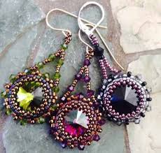 Tas Orme Teknigi Ile Kupe Yapilisi Boncuklu Taki Desen Boncuk Suslu Takilar Boncuk