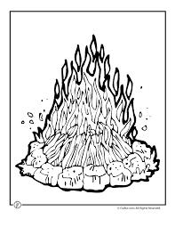 This clipart image is transparent backgroud and png format. Campfire Coloring Page Woo Jr Kids Activities Camping Coloring Pages Camping Theme Classroom Coloring Pages