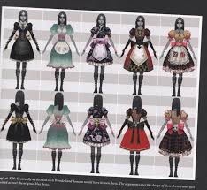 костюм гусеницы из алисы в стране чудес своими руками Alice Madness Returns Alisa Liddell Naryady Serye Volki