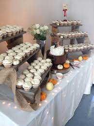 Fall Cupcake Wedding Diy Ladder Display Cupcake Stand Wedding Wedding Cupcake Display Wedding Cake Display