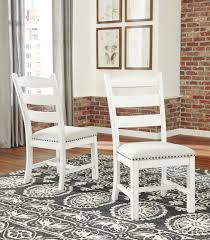 Product title 41 white parsons chair in heritage stain with white wash average rating: The Valebeck Beige White Dining Upholstered Side Chair Set Of 2 Available At Royal Star Furniture Serving St Paul Mn