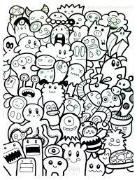 Keep your kids busy doing something fun and creative by printing out free coloring pages. Doodle Art To Print For Free Doodle Art Kids Coloring Pages