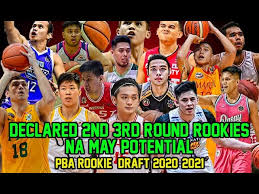 Draft order is based on the nba standings as of. Declared 2nd 3rd Round Rookies Na May Potential Sa Pba Rookie Draft 2021 Youtube