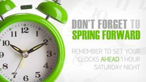 The clock is set to back/forward 1 hour at that time. Daylight Savings Starts Tomorrow Daylight Savings Time Spring Daylight Savings Time Spring Forward