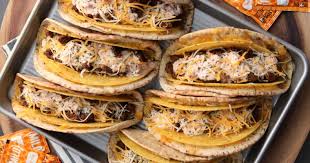 Soft taco, crunchy taco, grilled steak soft taco Taco Bell S Cheesy Gordita Crunch Made Kinda Healthy