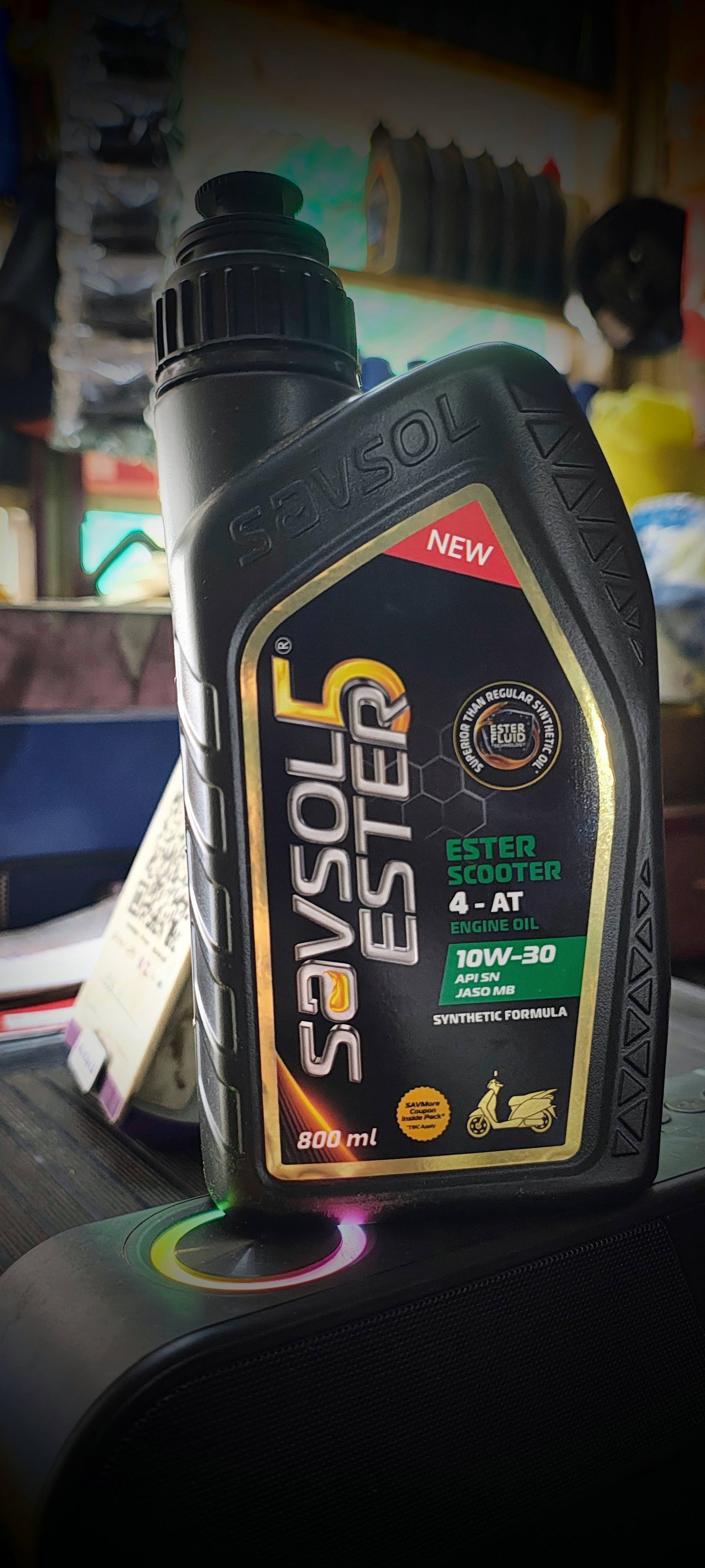 SAVSOL Synthetic engine oil For Scooter product image