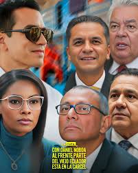 Tendencia Con Daniel Noboa al frente, el viejo Ecuador cae tras las rejas.  Bajo el liderazgo de Daniel Noboa, la lucha contra la corrupción ha llevado  a prisión a figuras clave del
