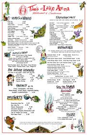 Tim's at Lake Anna Restaurant & Crabhouse Menu - Mineral, Virginia | Sirved
