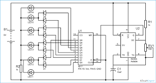 Dancing Leds Electronic Schematics Diy Electronics Electronics Circuit