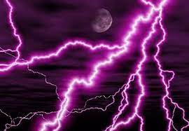 Lightning Across Jupitor By Amestar Purple Lightning Dragon Pictures Lightning