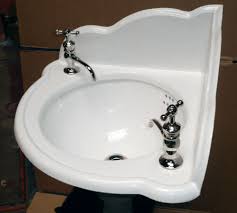 corner pedestal sink the sink factory