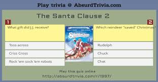 Just in time for the holiday season, all three santa clause movies are heading to netflix on dec. Trivia Quiz The Santa Clause 2