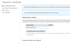 Configure A Custom Domain Using Aws Cloudfront Droplr Help