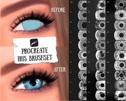 Procreate Eyes Procreate Eye Stamp Brushes Procreate Stamp Etsy In 2022 Eye Brushes Procreate Brushes Free How To Make Drawing