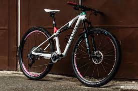 press release pauline rarely needs an introduction. Bike Check Pauline Ferrand Prevot S Custom Rainbow Stripes Canyon Lux Pinkbike