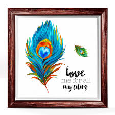Peacock sayings and quotes people are crying up the rich and variegated plumage of the peacock, and he is himself blushing at the sight of his ugly feet. Uniku Awesome Peacock Decor Fantastic Gift For Peacock Lovers A Peacock Wall Decor Ceramic With Inspirational Quote Ideal For Any Room Decoration Buy Online In Oman At Oman Desertcart Com Productid 172296513