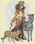 Home of knitting and crochet yarns, needles and other knitting supplies. Kooler Design Studio African Angel Cross Stitch Pattern 123stitch