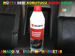 Wurth Deri Koruyucu Koltuk Besleyici Koruma Kremi Solventsiz Germany Ic Temizlik Koruma Anadolu Hirdavat