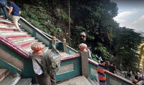 The google street view team collecting street view imagery at taman negara, malaysia. Google Maps Street View Horrifying Sight Stares Out At Ancient Malaysian Caves Comfort Hotel Paris Roissy
