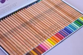 Caixa De Lápis De Cor 36 Cores Preço Dsc 0714 Coisas De Papelaria Ferramentas De Desenho Lapis De Cor Norma