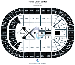 correct times union center albany virtual seating chart 2019