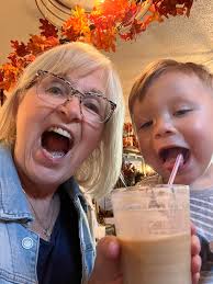 Beautiful extra large hand painted terra cotta pot ( done by Miss Mary Dee  herself) garden stake, corn cobs & gourds all included! $95 Creekside  Country Home Decor & Antiques