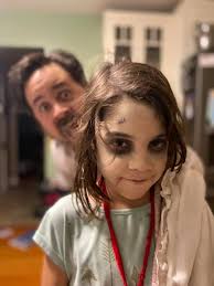 I was just trying to clean his face promise…