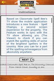 Classmate Spell Bee For Android Apk Download